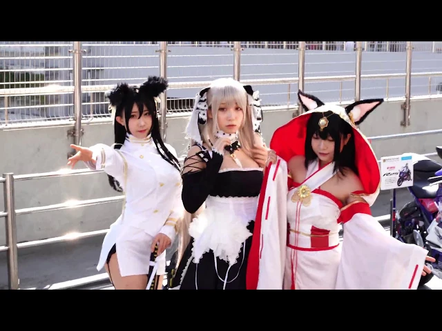 【tokyo motor show 2019】 東京モーターショー 2019 cosplay アズールレーン【伊織もえ】